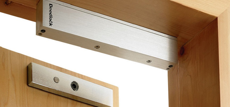 Magnetic lock installation Duarte